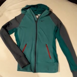 Nike Dry fit zip up hoodie small